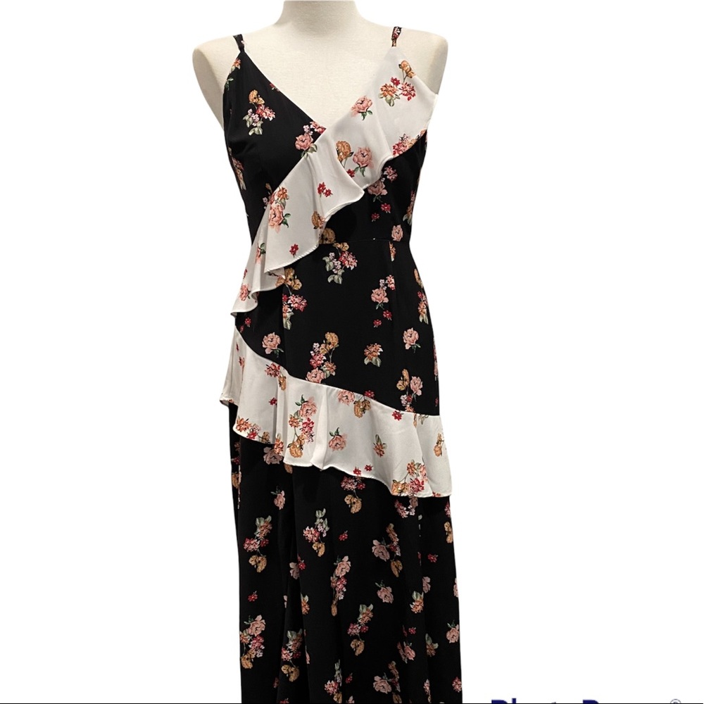 KEEPSAKE the Label Scattered Floral Midi Dress Size